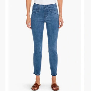 NWT MSRP $148 Nic+Zoe All Day Slim Jeans Ankle Length in Pacific Blue Size 6